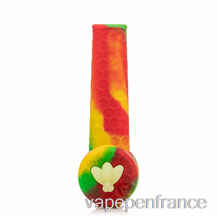 Stratus Trio Silicone Pipe Rasta (vert / Rouge / Jaune) Stylo Vape